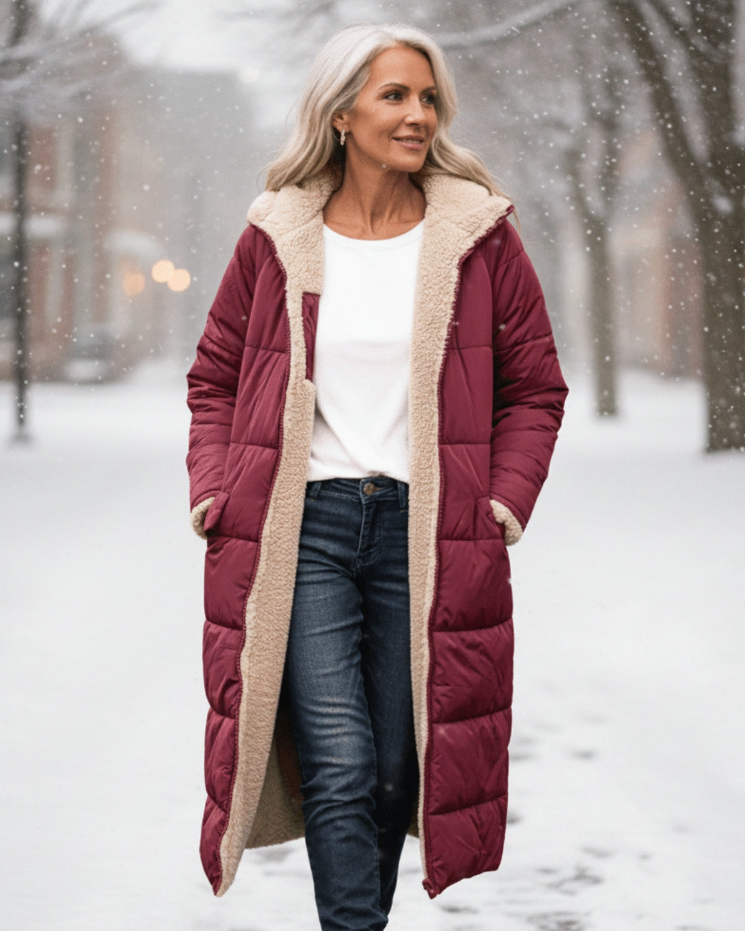 Aspen | Warm Sherpa-Lined Winter Coat