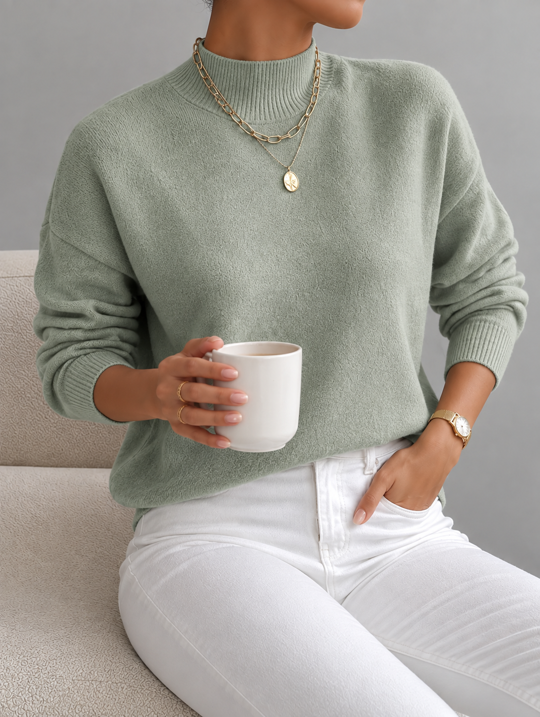 Noelle | Crew-Neck Sweater