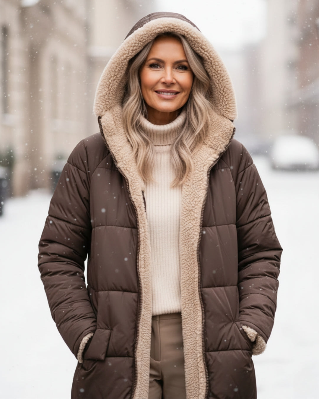 Aspen | Warm Sherpa-Lined Winter Coat