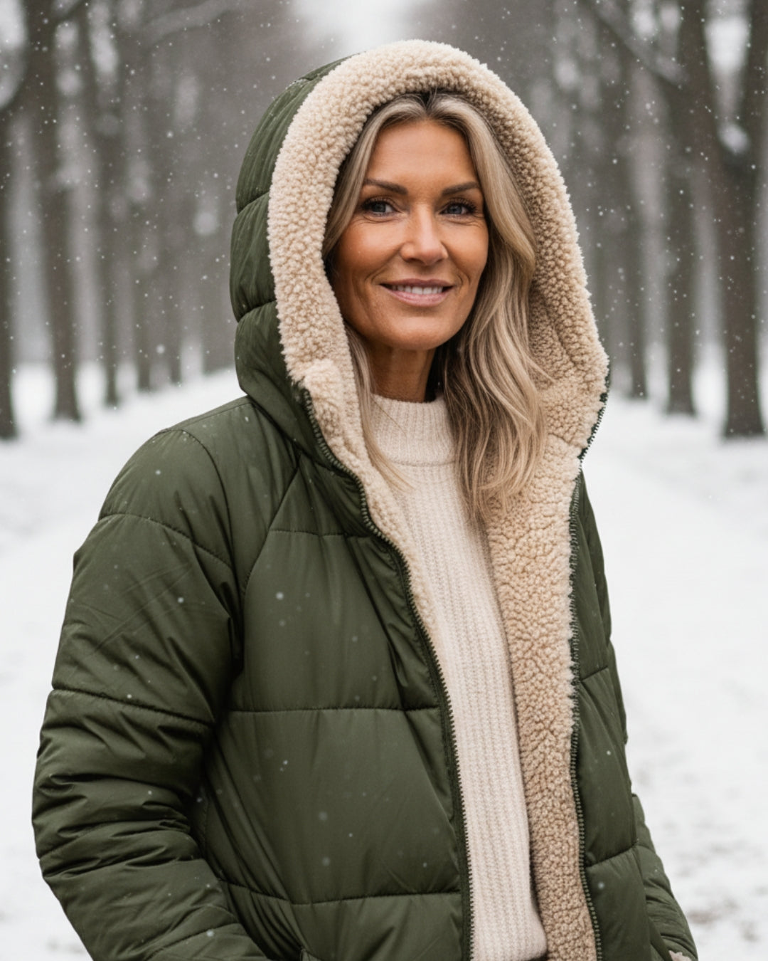 Aspen | Warm Sherpa-Lined Winter Coat