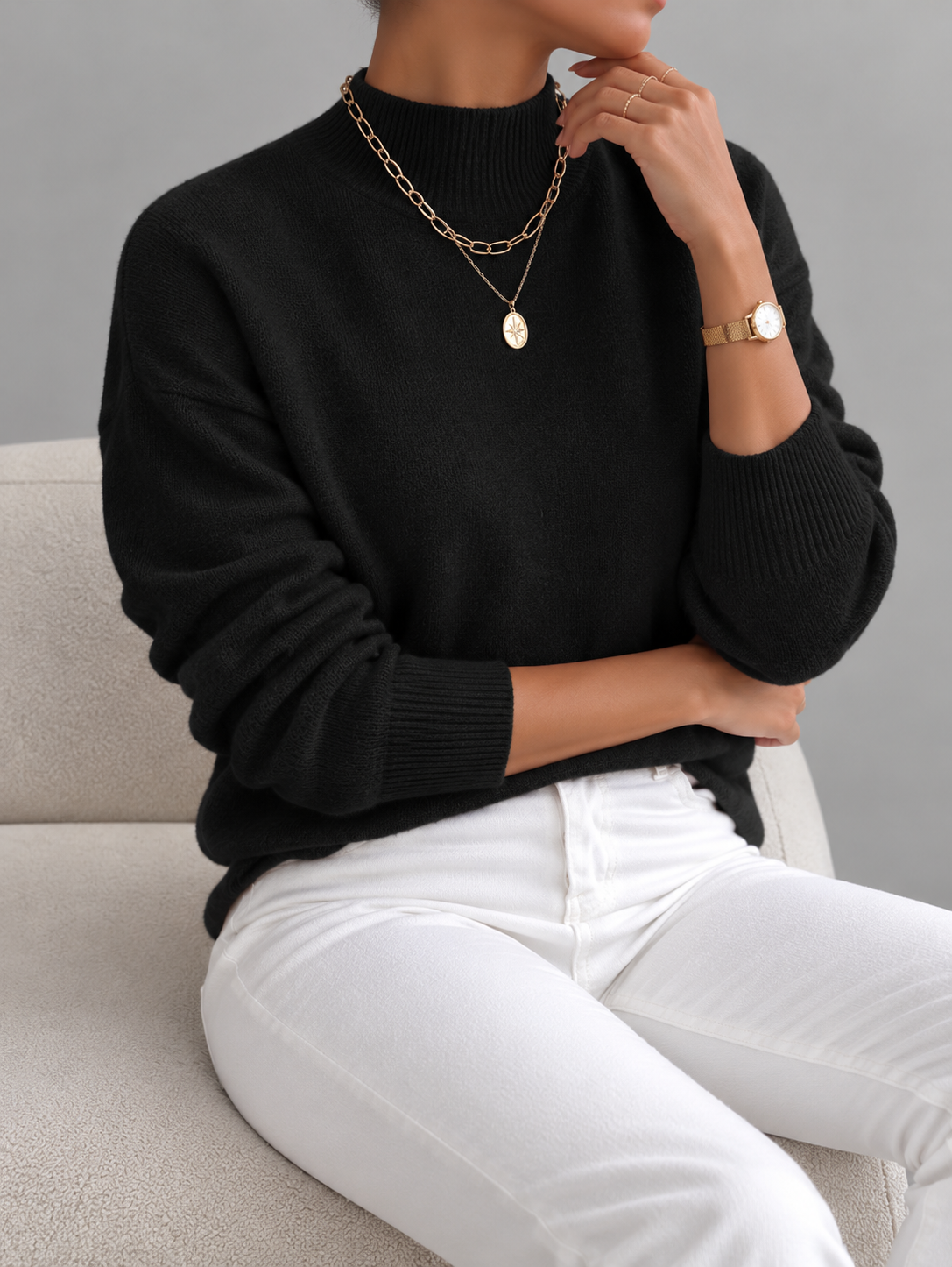 Noelle | Crew-Neck Sweater