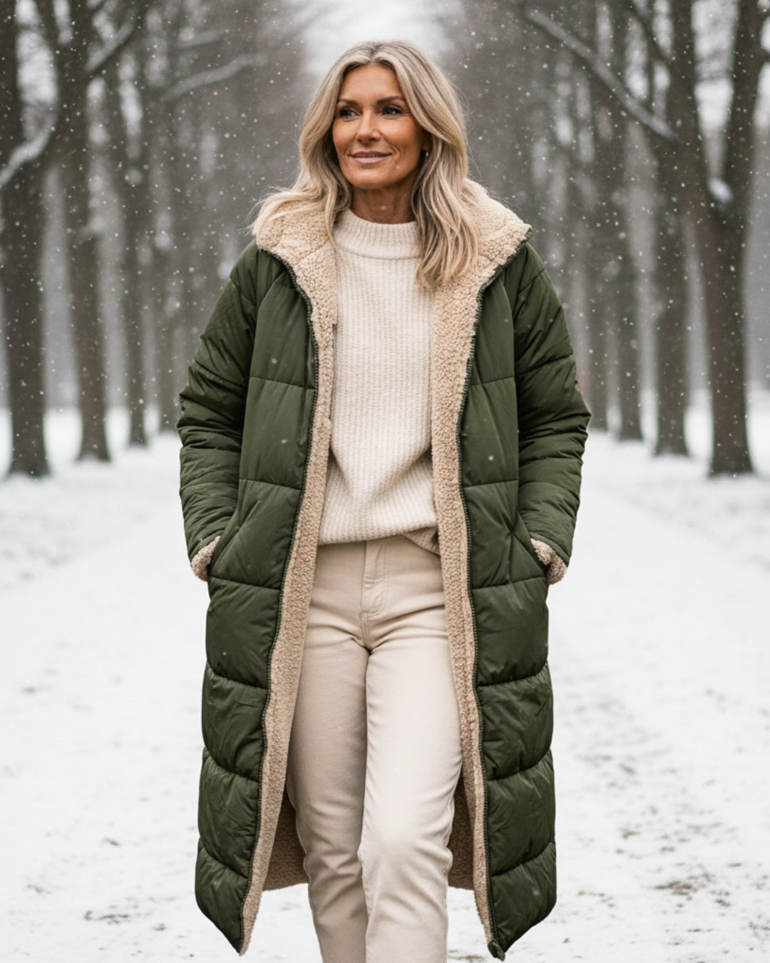 Aspen | Warm Sherpa-Lined Winter Coat