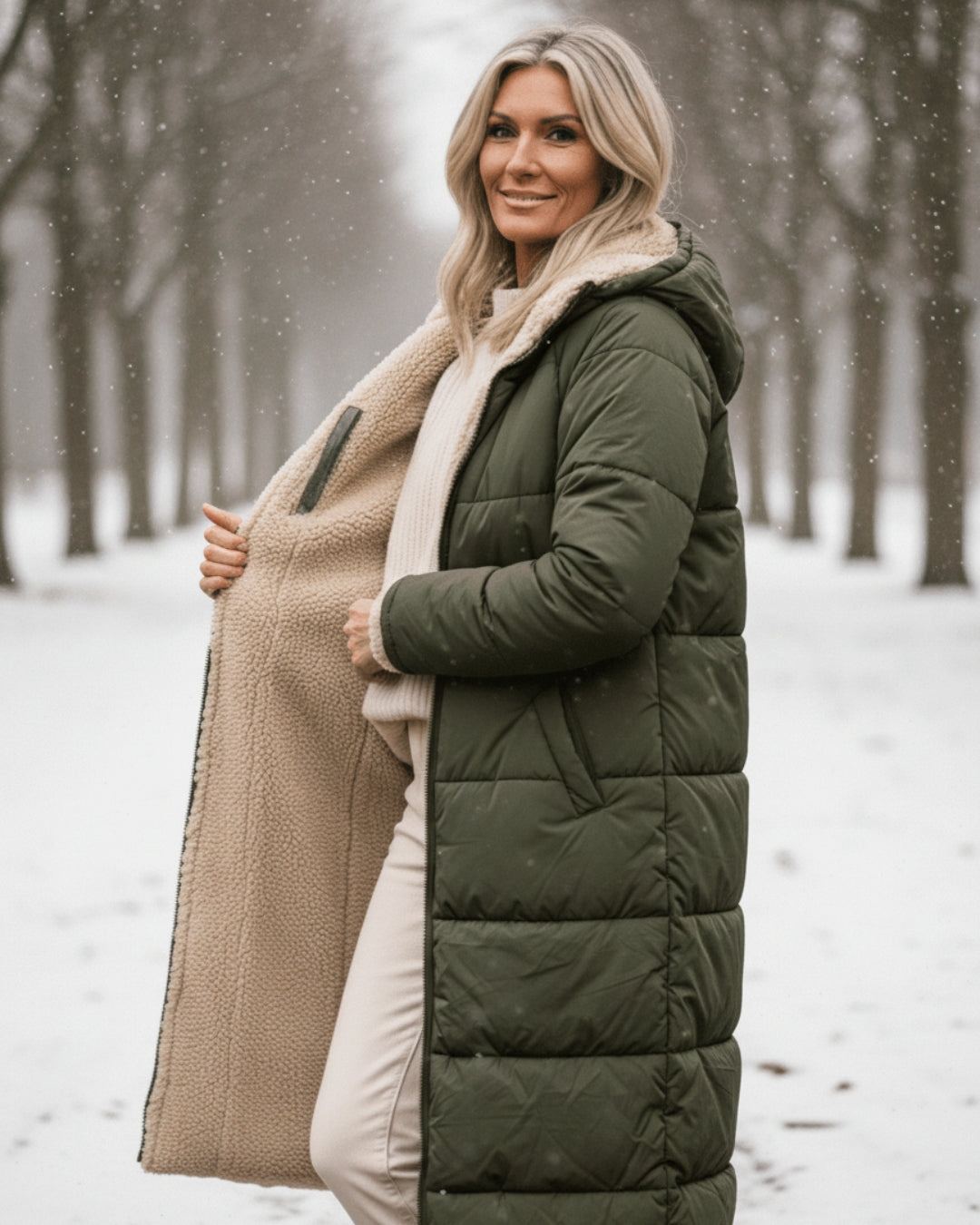 Aspen | Warm Sherpa-Lined Winter Coat