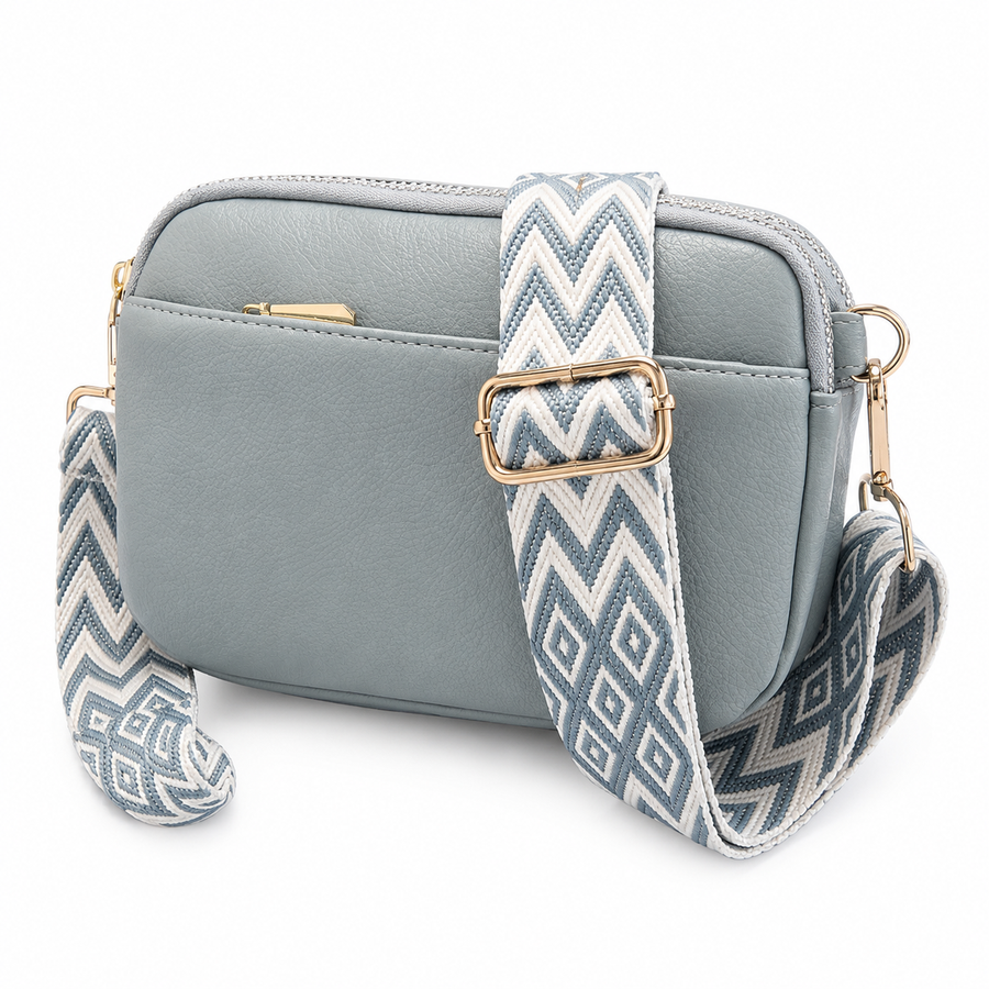 Adhara - Structured Leather Crossbody Bag