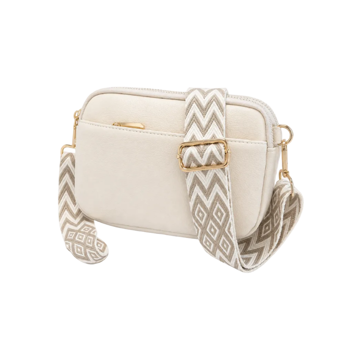 Adhara - Structured Leather Crossbody Bag