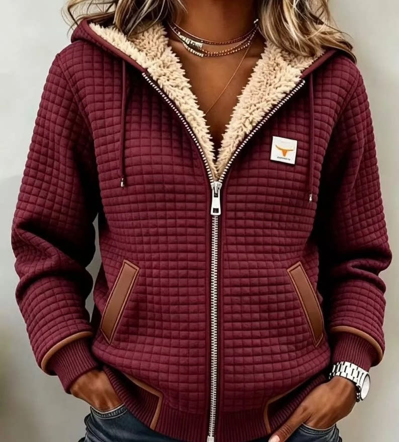 Camille | Women's Sherpa-Lined Hooded Jacket