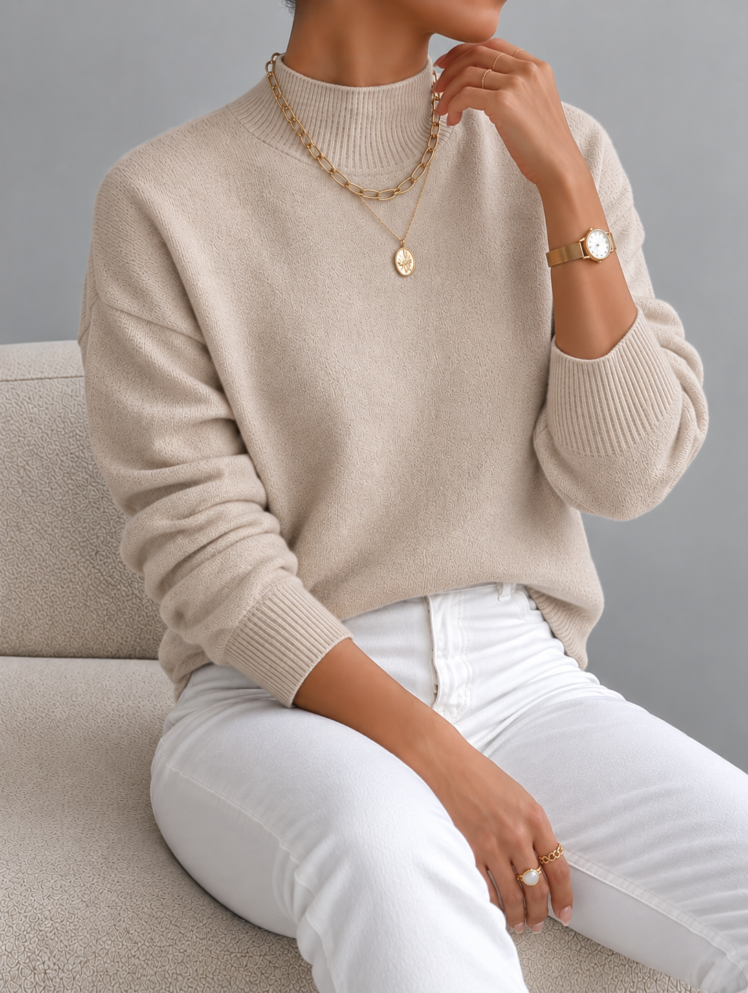 Noelle | Crew-Neck Sweater