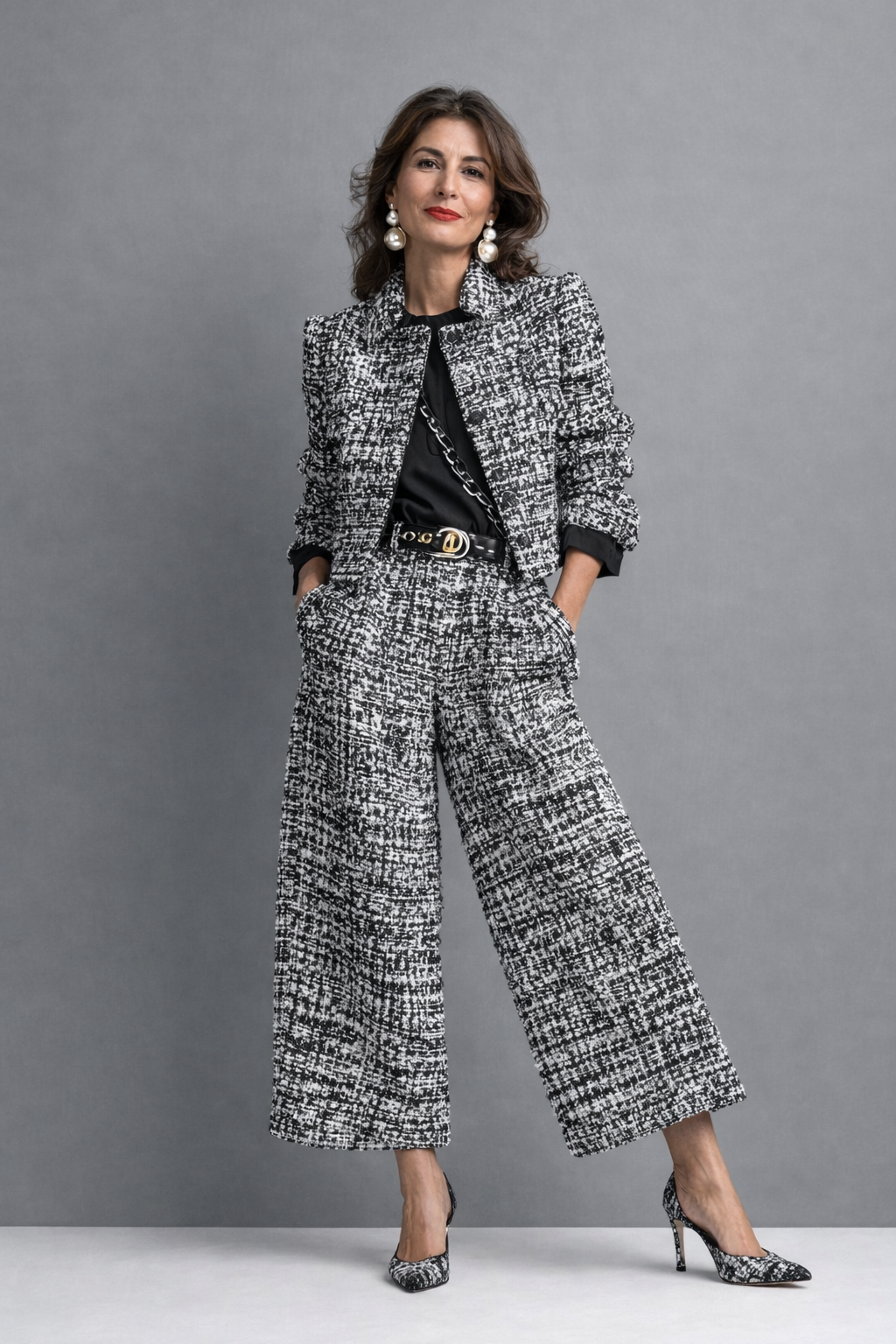 Aveline | Tweed Set for Cooler Days