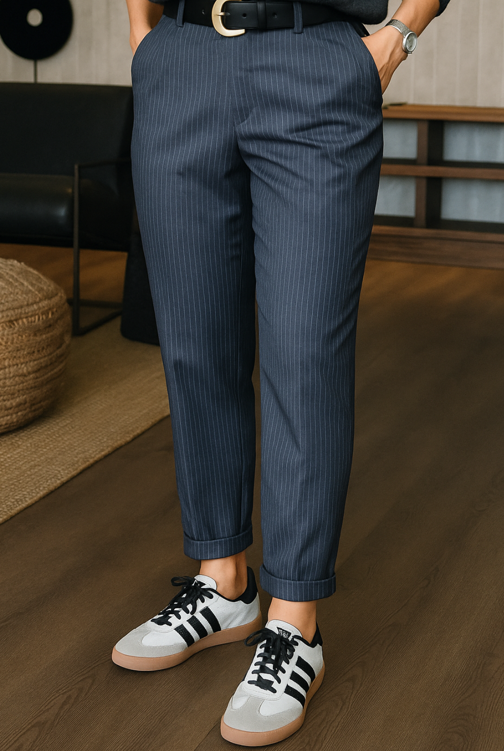 Marise - Elegant High-Waist Trousers