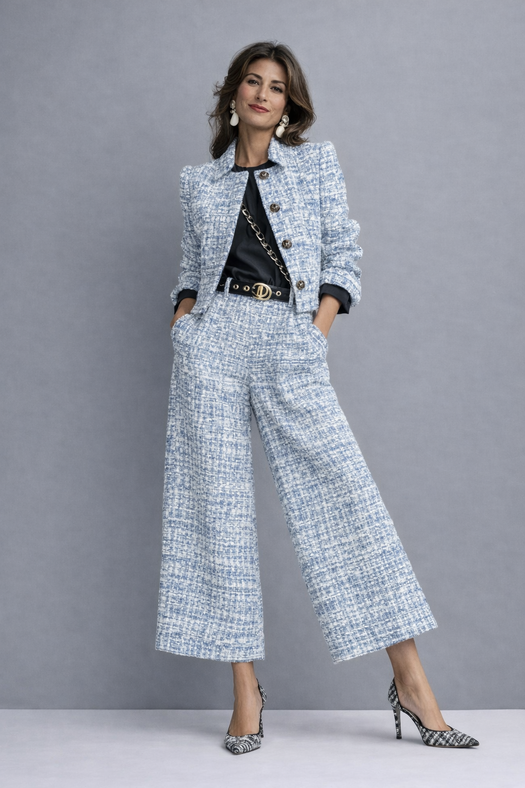 Aveline | Tweed Set for Cooler Days