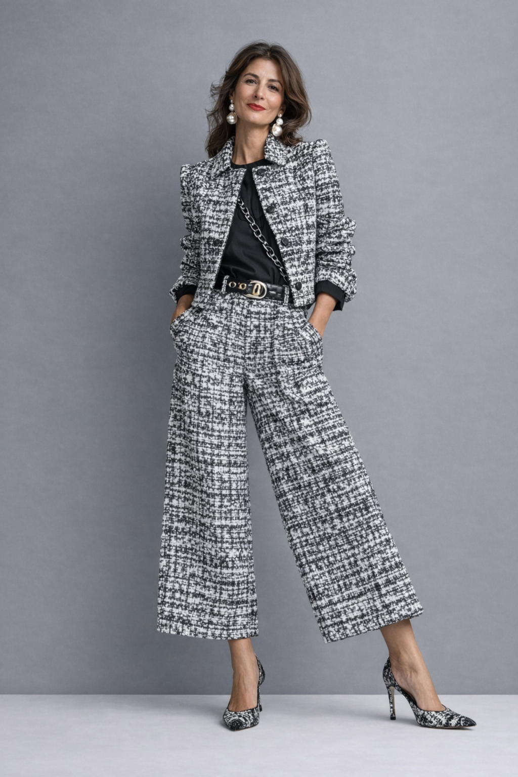 Aveline | Tweed Set for Cooler Days