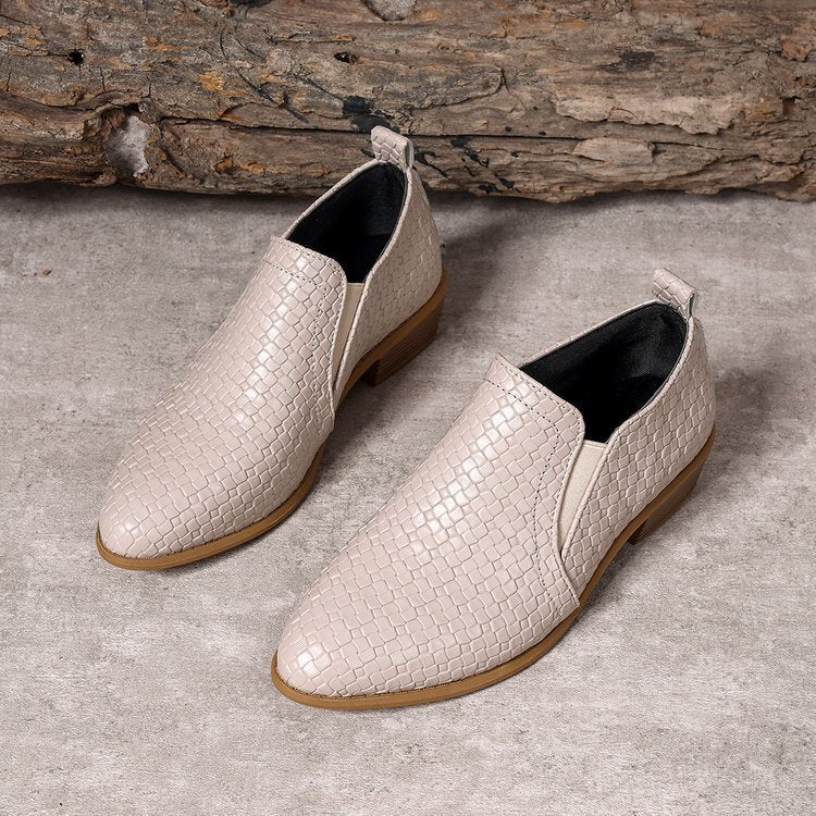 Corinne | Comfort Slip-On Block Heel Shoes