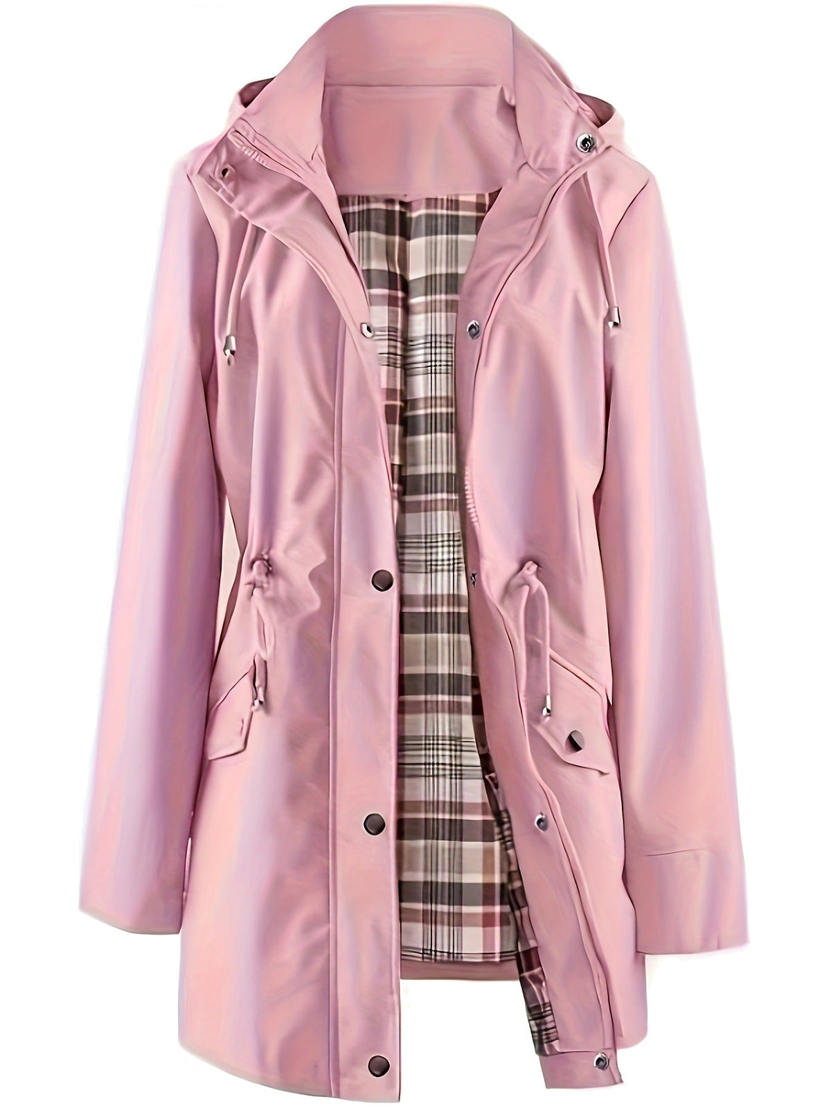 Alondra - Tartan-Lined Rain Parka