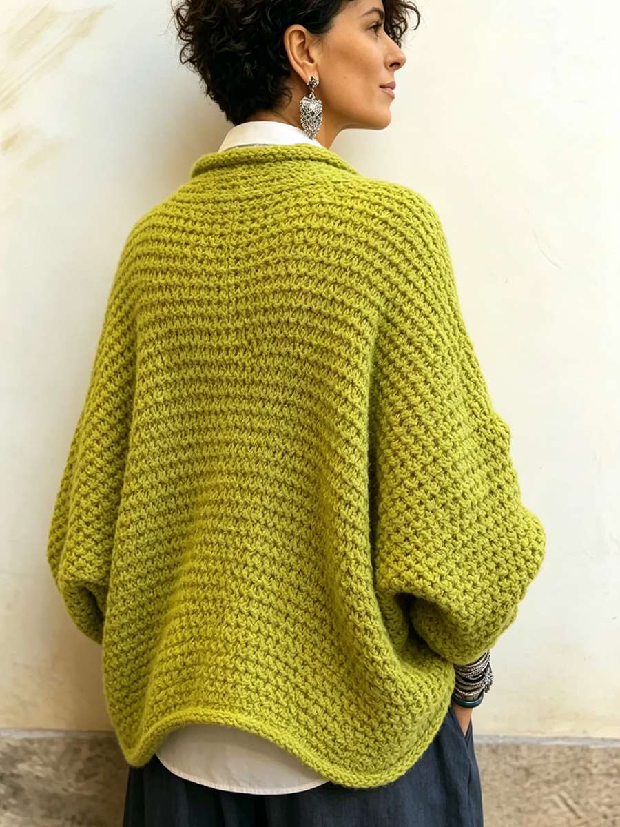 Lorelei | Batwing Crossover Sweater