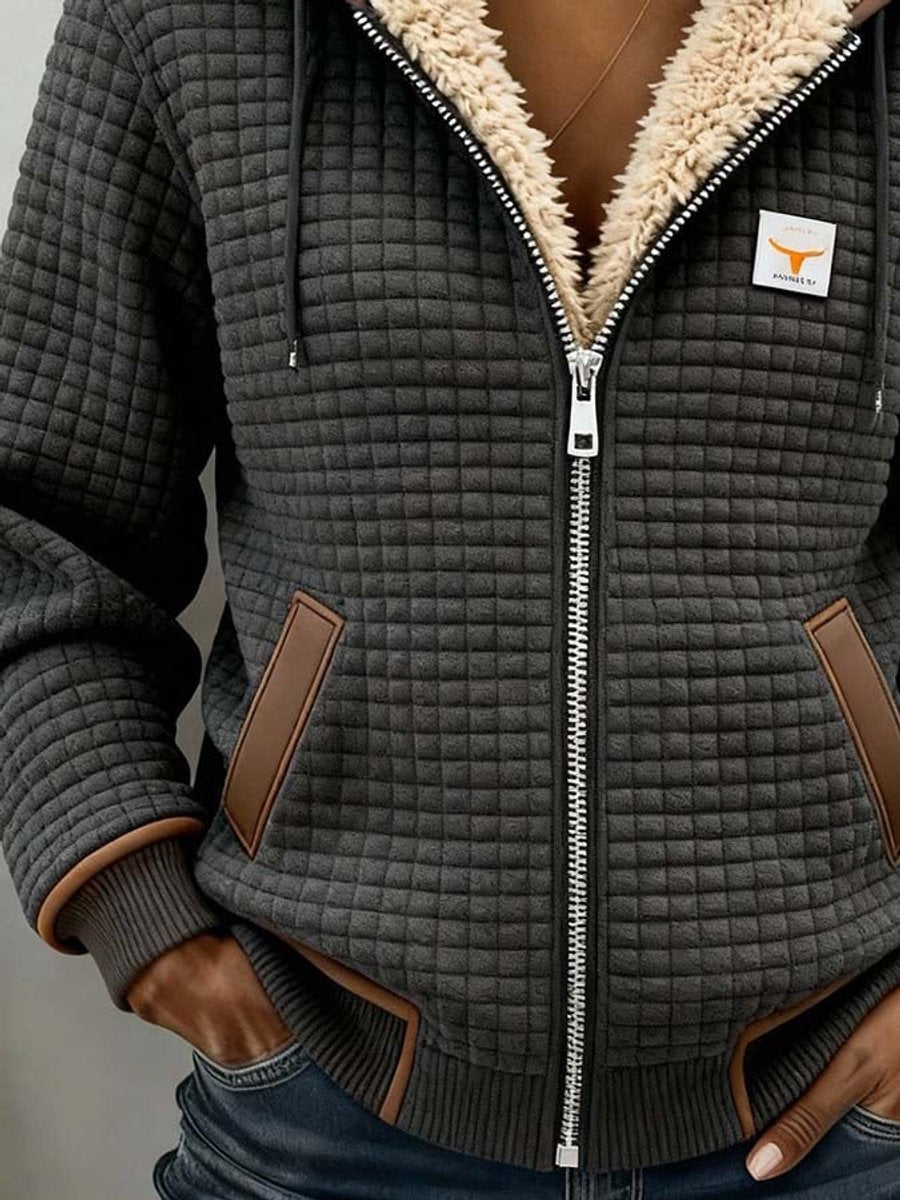 Camille | Women's Sherpa-Lined Hooded Jacket